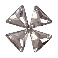 Satin Triangle Shape High Quality Glass Sew-on Rhinestones WholesaleRhinestone