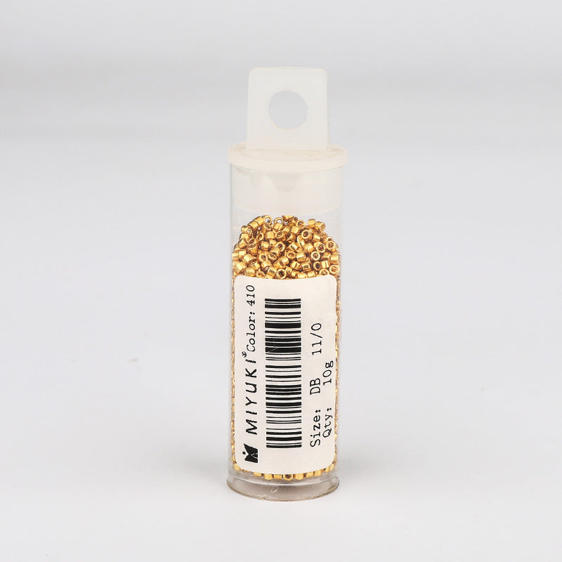 Miyuki Delica Seed Beads 11/0 Galvanized Gold DB-410 WholesaleRhinestone