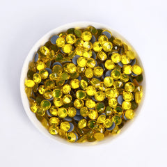 Citrine Glass HotFix Rhinestones WholesaleRhinestone