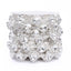 Sew-on Crystal Glass Rivoli Rhinestone Trim Chain Applique RA135 WholesaleRhinestone