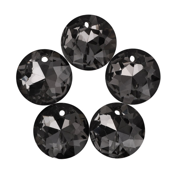 Silver Night Classic Cut High Quality Glass Rhinestone Pendant WholesaleRhinestone