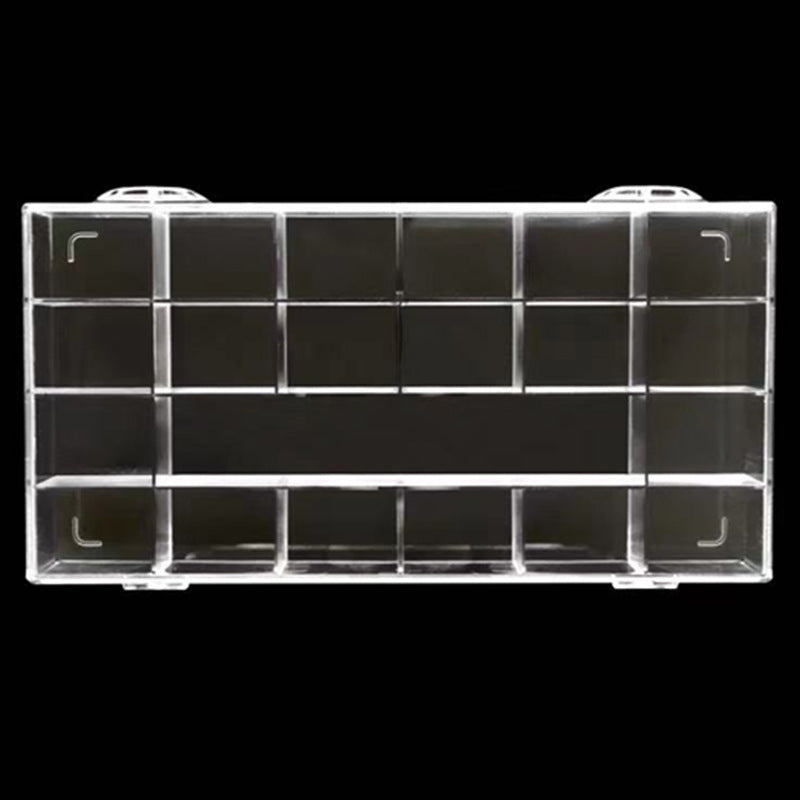 21 Grids Transparent Rhinestones Box Bead Storage Organizer WholesaleRhinestone