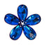 Bermuda Blue Drop Shape High Quality Glass Sew-on Rhinestones WholesaleRhinestone