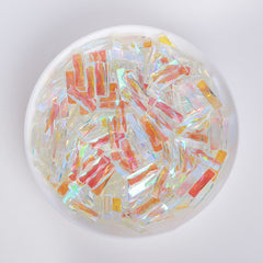 Rectangle Shape Starry Sky Flat Back Fancy Rhinestones WholesaleRhinestone
