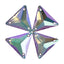 Ghost Light Triangle Shape High Quality Glass Sew-on Rhinestones WholesaleRhinestone
