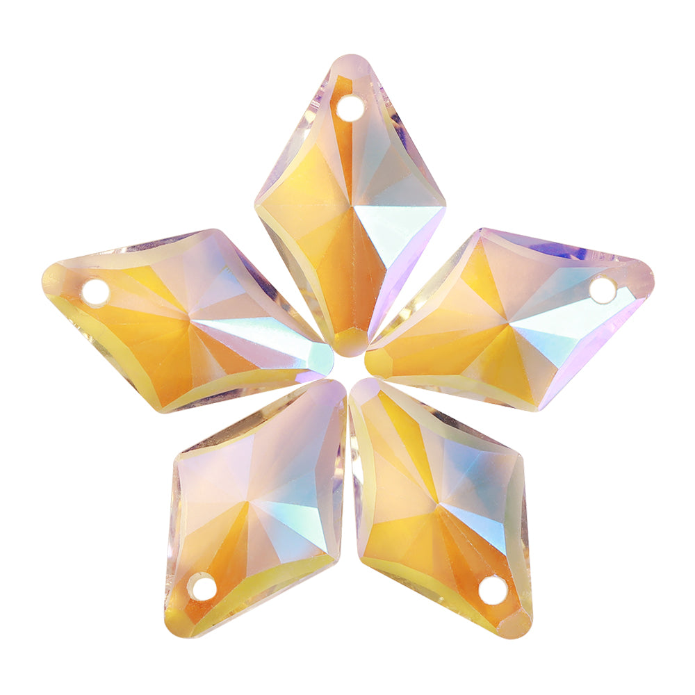 Paradise Shine Rhombus High Quality Glass Rhinestone Pendant WholesaleRhinestone