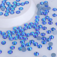 Light Blue AB Glass HotFix Rhinestones WholesaleRhinestone