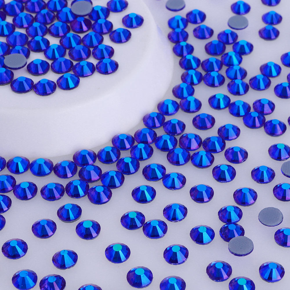 Sapphire AB Glass HotFix Rhinestones Secondary image