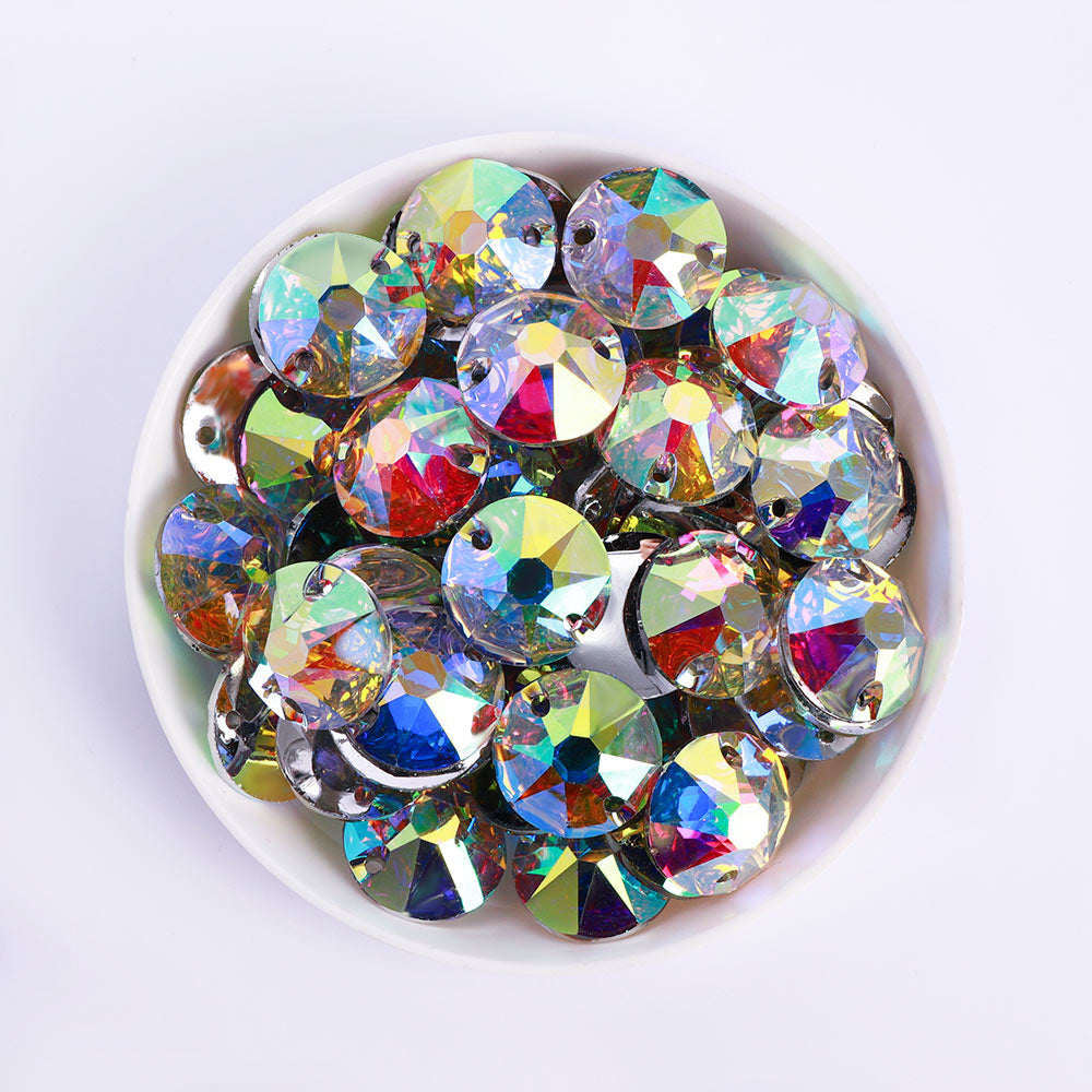 Xirius Crystal AB Resin Sew-On Rhinestones for Dance Costume サブ画像