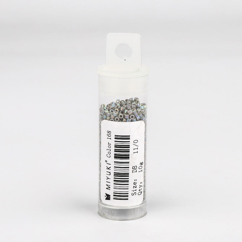 Miyuki Delica Seed Beads 11/0 Opaque Gray AB DB-168 WholesaleRhinestone