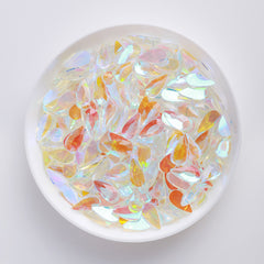 Raindrop Shape Starry Sky Flat Back Fancy Rhinestones WholesaleRhinestone