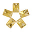 Light Topaz Rectangle Shape High Quality Glass Sew-on Rhinestones WholesaleRhinestone