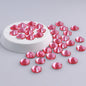 Rose Glass FlatBack Rhinestones Silver Back WholesaleRhinestone