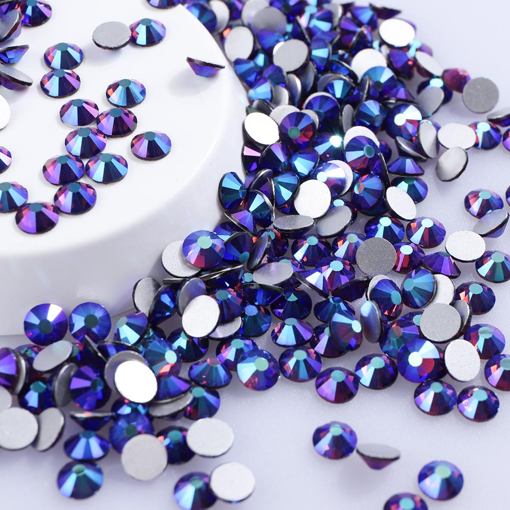 Amethyst AB Glass FlatBack Rhinestones In Bulk WholesaleRhinestone