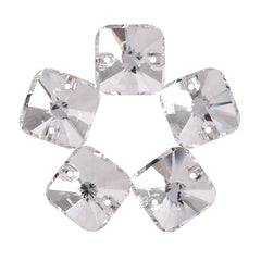 Crystal Rivoli Square Shape High Quality Glass Sew-on Rhinestones WholesaleRhinestone