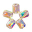 Crystal AB Octagon Shape High Quality Glass Sew-on Rhinestones WholesaleRhinestone