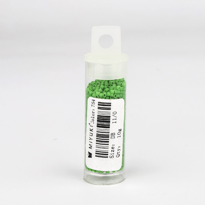 Miyuki Delica Seed Beads 11/0 Opaque Matte Green DB-754 WholesaleRhinestone