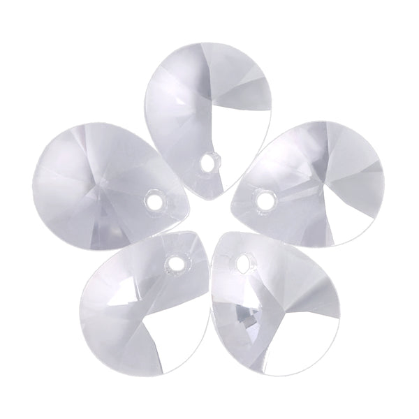Silver Shade XILION Mini Pear High Quality Glass Rhinestone Pendant WholesaleRhinestone