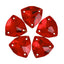 Light Siam Trilliant Shape High Quality Glass Sew-on Rhinestones WholesaleRhinestone