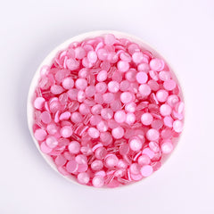 Light Pink Glass FlatBack Neon Rhinestones WholesaleRhinestone