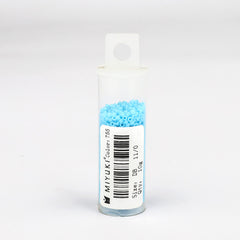 Miyuki Delica Seed Beads 11/0 Opaque Matte Turquoise Blue DB-755 WholesaleRhinestone