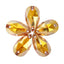 Metallic Sunshine Drop Shape High Quality Glass Sew-on Rhinestones WholesaleRhinestone