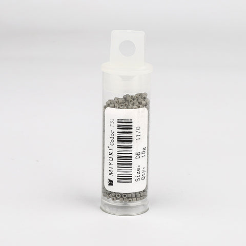 Miyuki Delica Seed Beads 11/0 Opaque Grey DB-731 WholesaleRhinestone