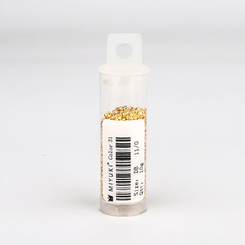 Miyuki Delica Seed Beads 11/0 Gold Plated DB-31 WholesaleRhinestone