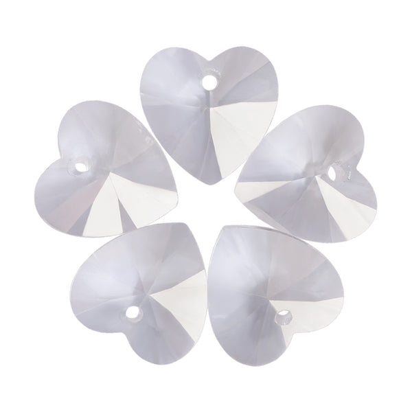 Silver Shade XILION Heart High Quality Glass Rhinestone Pendant WholesaleRhinestone