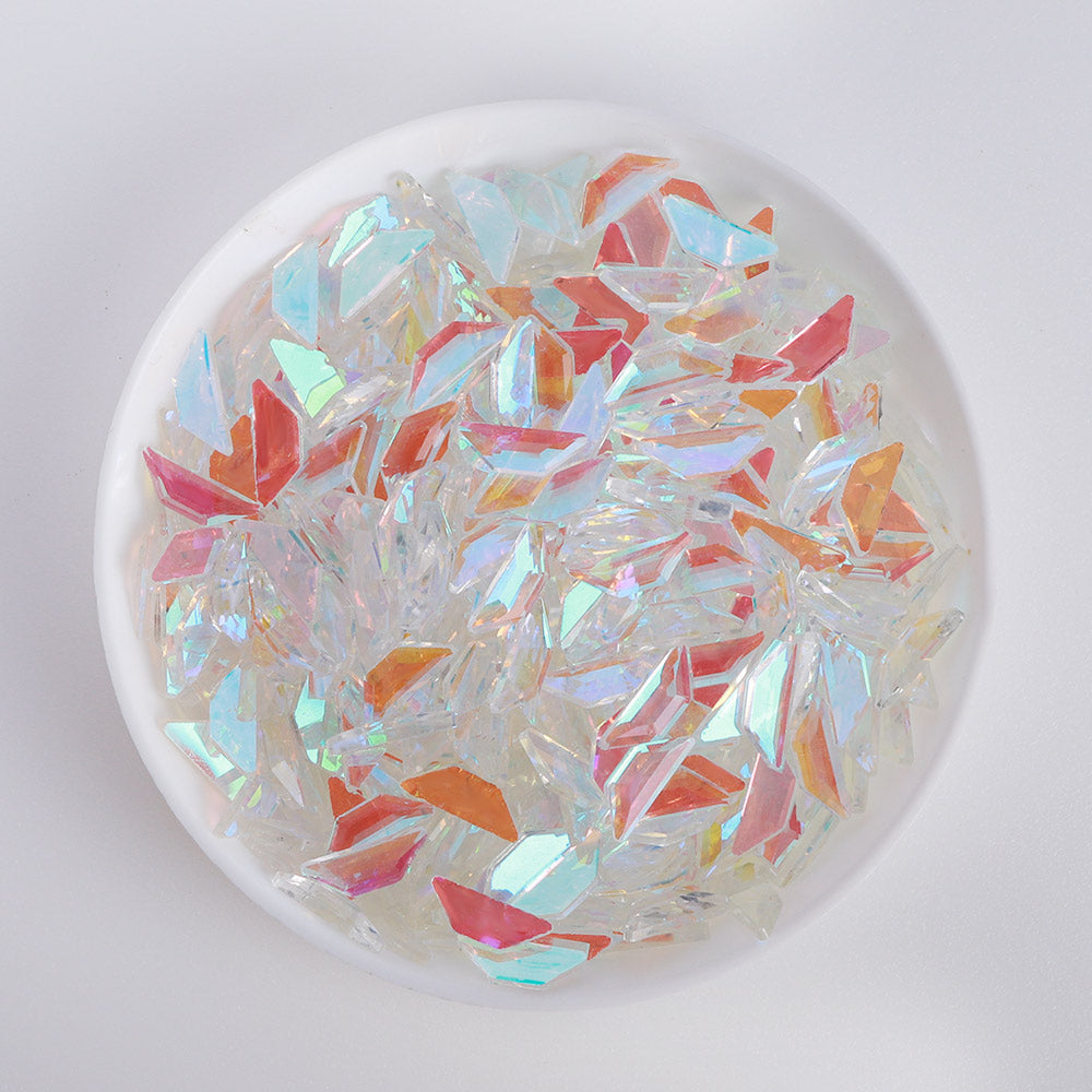 Trapeze Shape Starry Sky Flat Back Fancy Rhinestones Secondary image