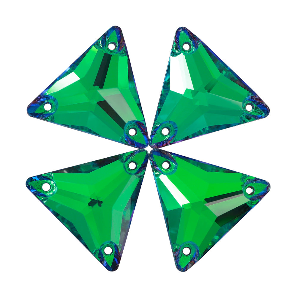 Sphinx Triangle Shape High Quality Glass Sew-on Rhinestones WholesaleRhinestone