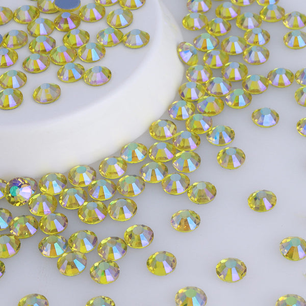 Citrine AB Glass Hotfix Rhinestones WholesaleRhinestone