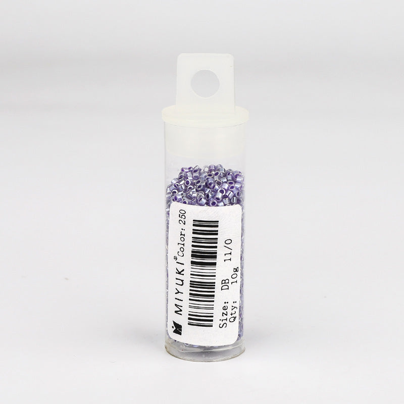 Miyuki Delica Seed Beads 11/0 Dark Lilac Ceylon DB-250 WholesaleRhinestone