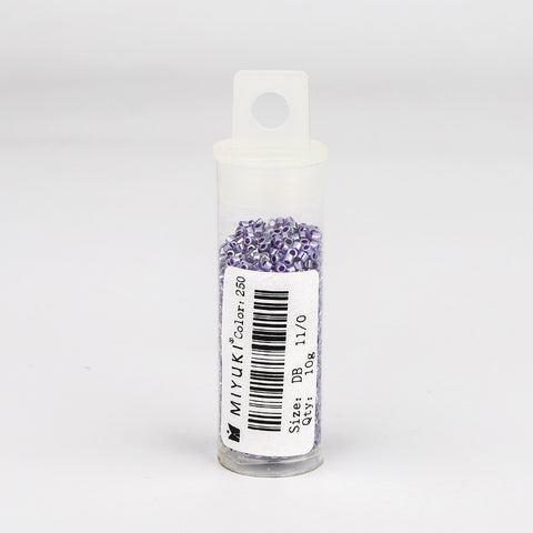 Miyuki Delica Seed Beads 11/0 Dark Lilac Ceylon DB-250 WholesaleRhinestone