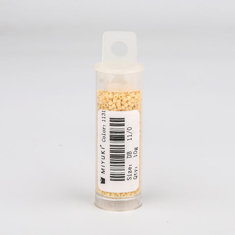 Miyuki Delica Seed Beads 11/0 Matte Opaque Pear DB-1131 WholesaleRhinestone