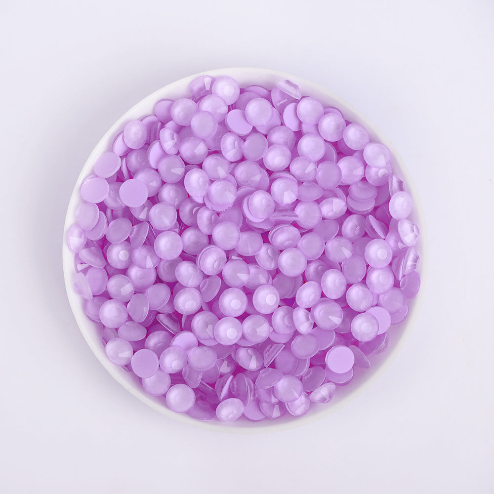 Light Violet Glass FlatBack Neon Rhinestones WholesaleRhinestone