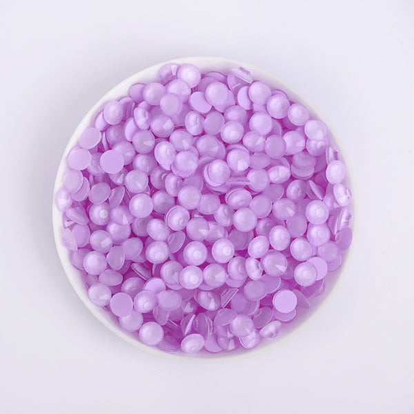 Light Violet Glass FlatBack Neon Rhinestones WholesaleRhinestone