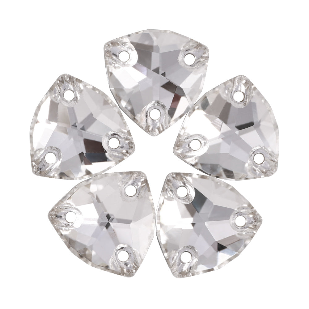 Crystal Trilliant Shape High Quality Glass Sew-on Rhinestones WholesaleRhinestone Main image