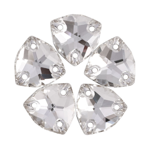 Crystal Trilliant Shape High Quality Glass Sew-on Rhinestones WholesaleRhinestone Image principale du produit