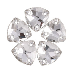 Crystal Trilliant Shape High Quality Glass Sew-on Rhinestones WholesaleRhinestone