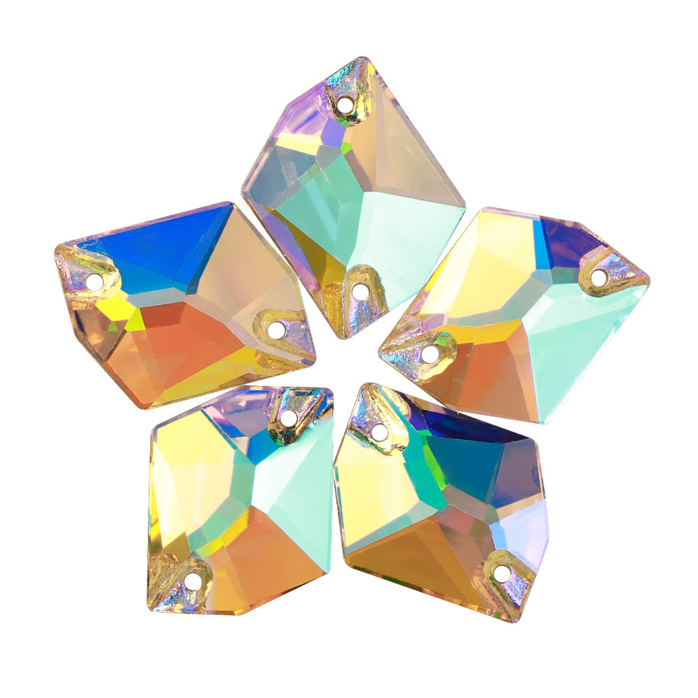 Paradise Shine Cosmic Shape High Quality Glass Sew-on Rhinestones WholesaleRhinestone Imagen principal del producto