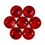 Light Siam XIRIUS Round Shape High Quality Glass Sew-on Rhinestones WholesaleRhinestone