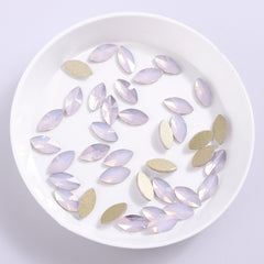 Navette Shape Pink Opal Flat Back Fancy Rhinestones WholesaleRhinestone