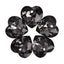 Silver Night Heart Cut High Quality Glass Rhinestone Pendant WholesaleRhinestone