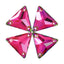 Vitrail Medium Triangle Shape High Quality Glass Sew-on Rhinestones WholesaleRhinestone