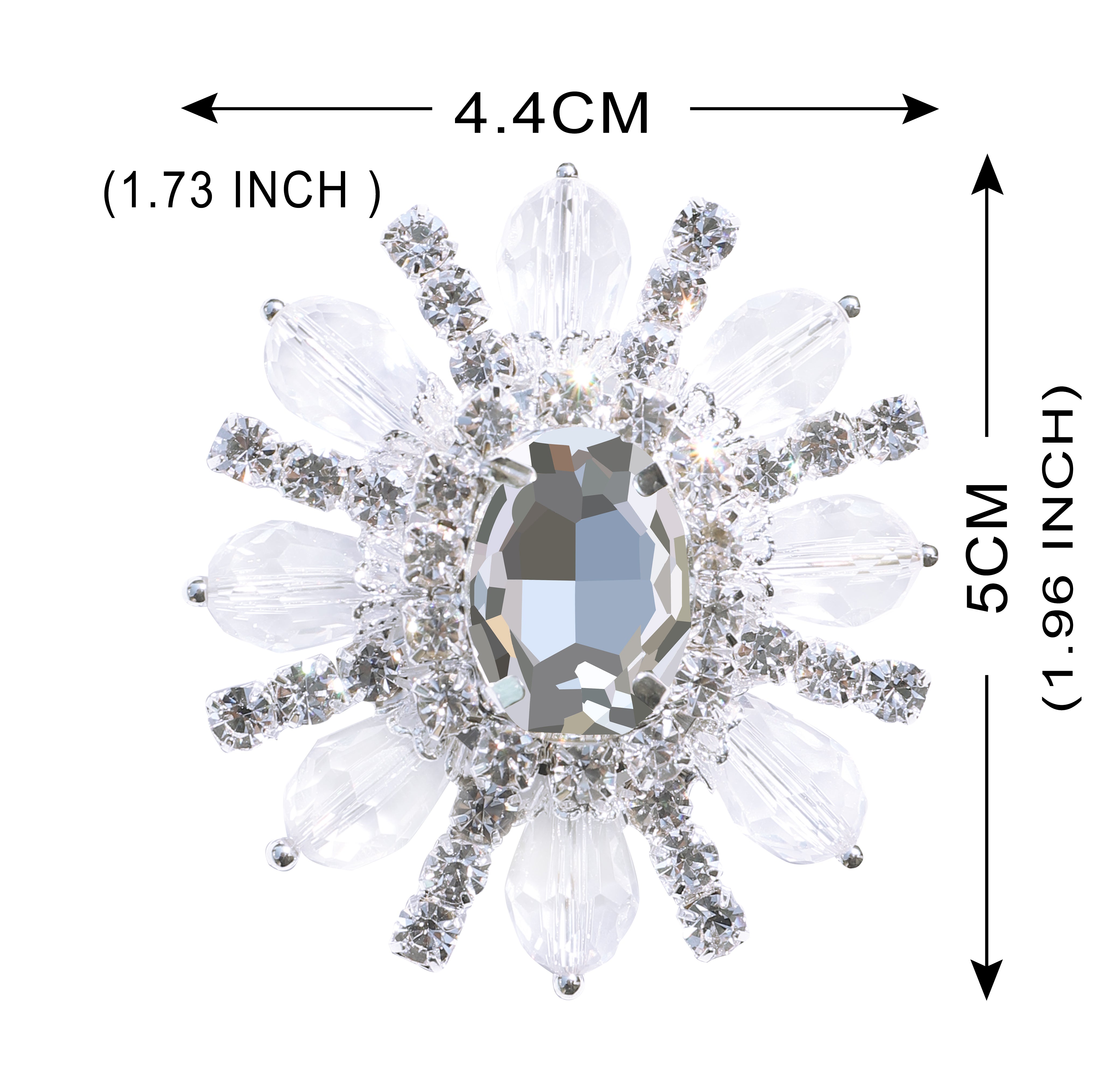 Sew-on Crystal Glass Rhinestone Applique RA712 WholesaleRhinestone