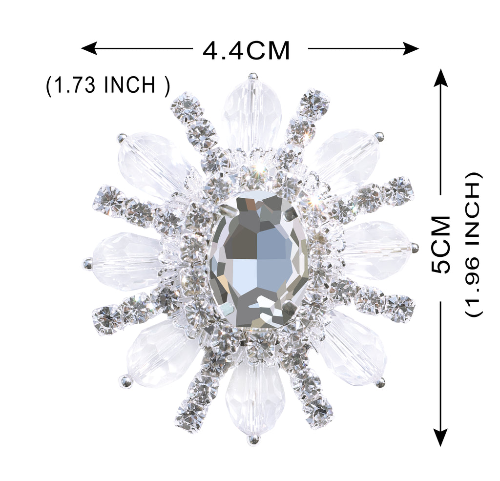 Sew-on Crystal Glass Rhinestone Applique RA712 WholesaleRhinestone