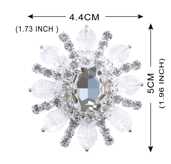Sew-on Crystal Glass Rhinestone Applique RA712 WholesaleRhinestone
