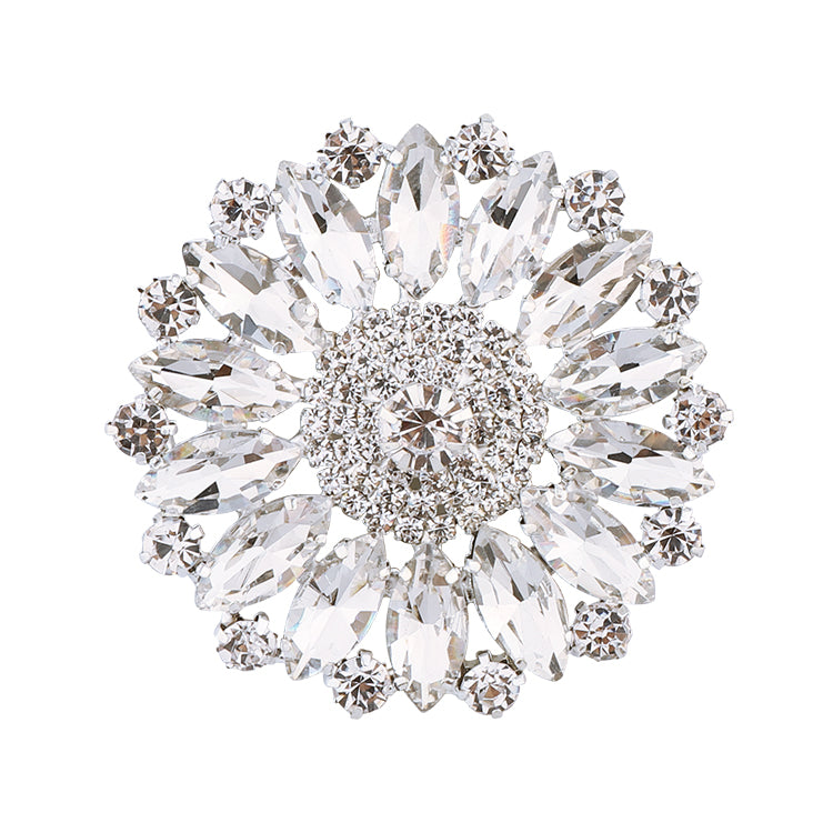 Sew-on Crystal Glass Rhinestone Applique RA706 WholesaleRhinestone メイン画像