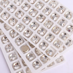 Crystal XIRIUS Round Shape High Quality Glass Sew-on Rhinestones WholesaleRhinestone